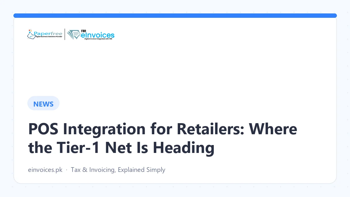 POS Integration for Retailers: Where the Tier-1 Net Is Heading