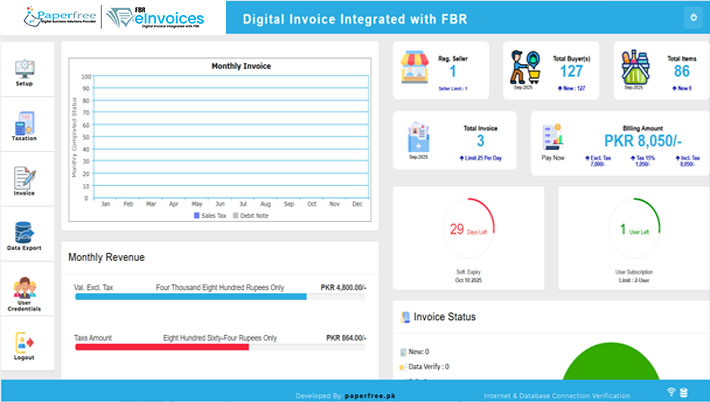 FBR Digital Invoicing Software